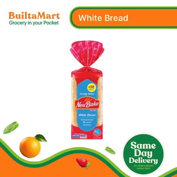 Gardenia Neu Bake White Loaf 450g