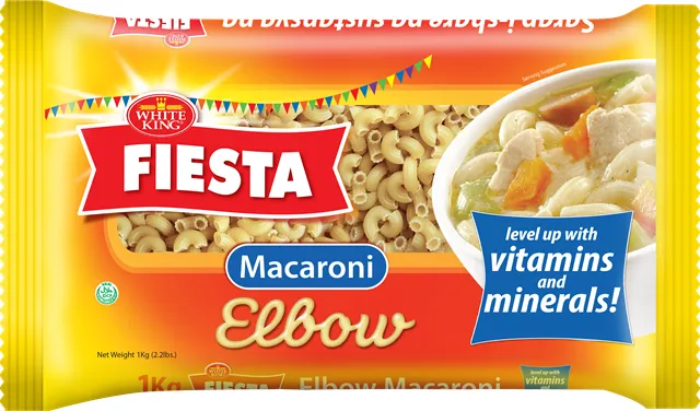 White King Fiesta Elbow Macaroni 1kg
