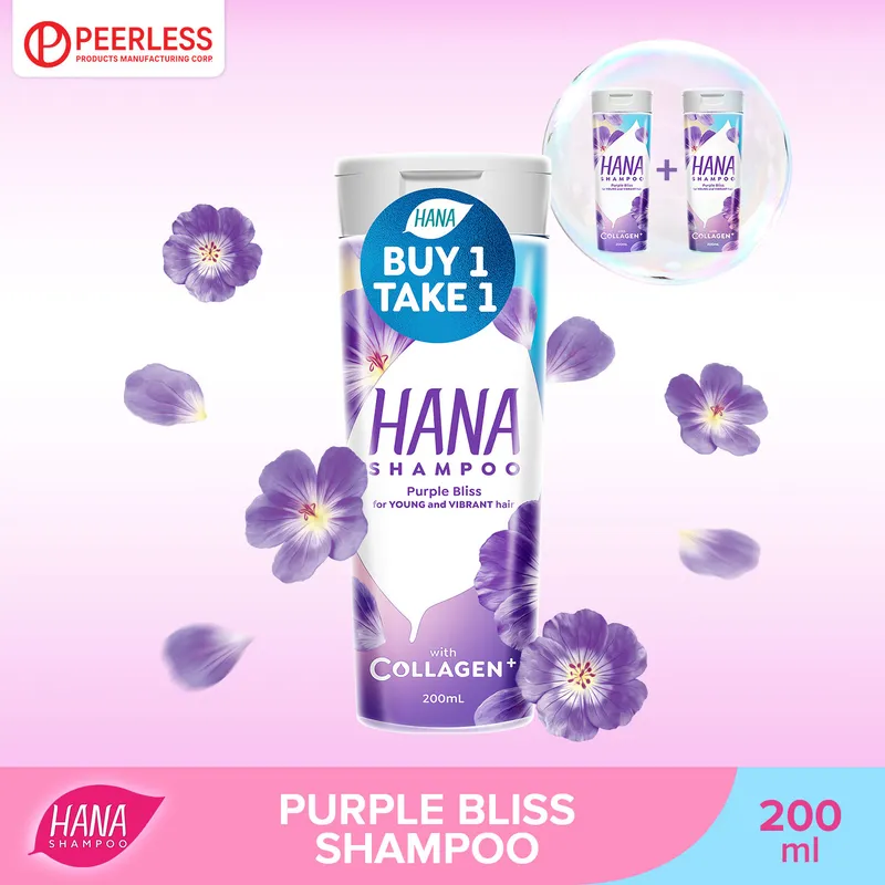Hana Shampoo Purple Bliss 2s 200ml x 2s