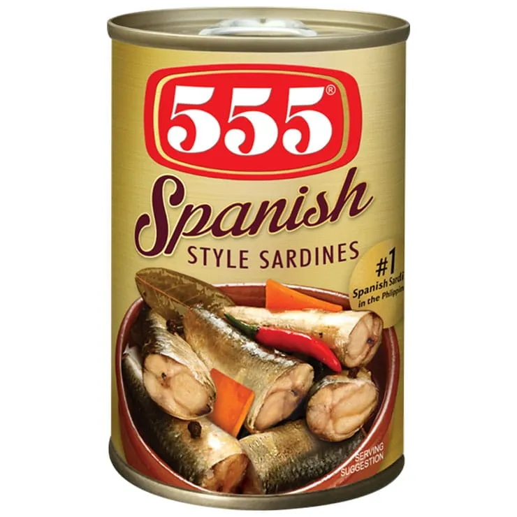 555.0 555 Sardines Spanish Style 155g