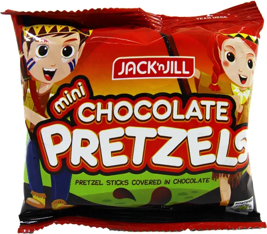 Pretzels Jack & Jill Mini Chocolate Pretzels 28g