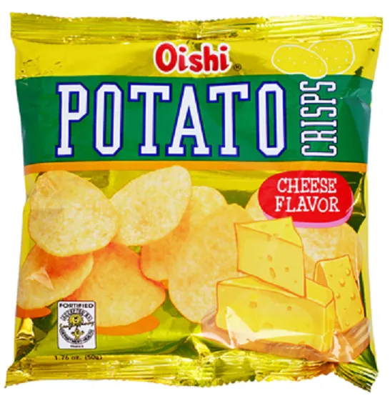 Oishi Potato Crisps Cheese 50g