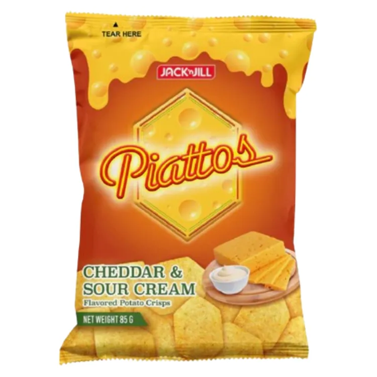 Jack 'n Jill Piattos Cheddar and Sour Cream 85g