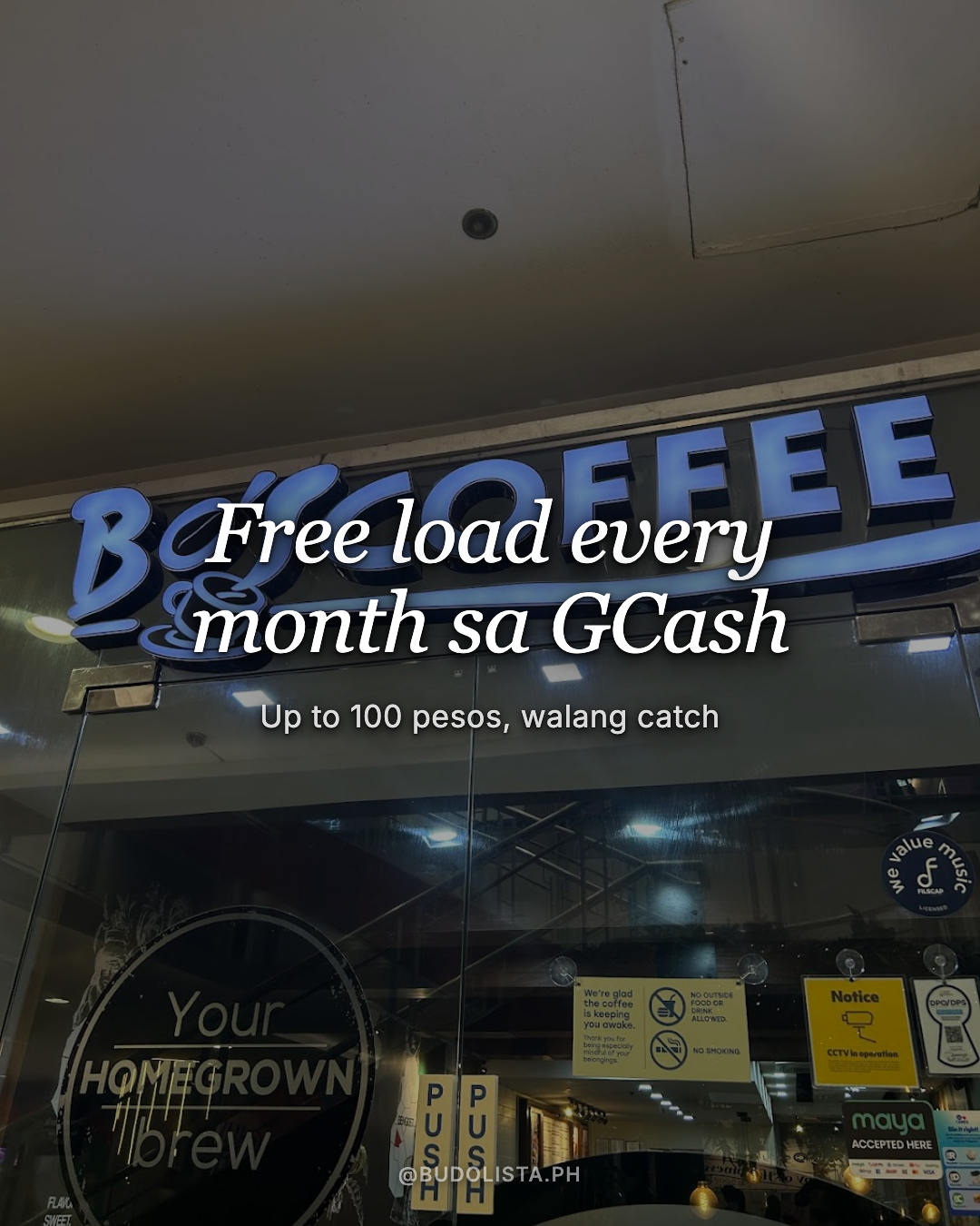 Free GCash load every month! Here is the trick