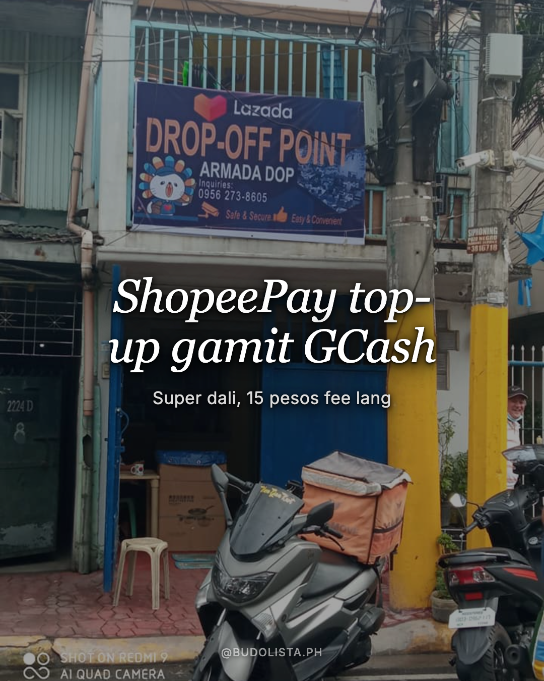 ShopeePay cash-in via GCash! ₱15 lang, super dali