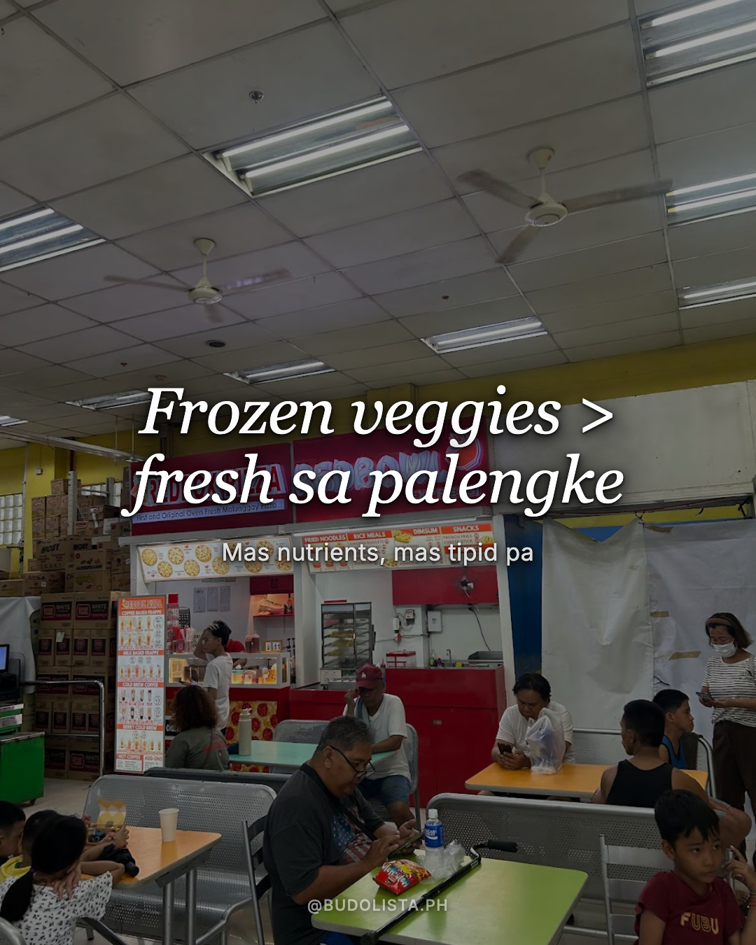 Frozen vegetables are healthier than fresh.