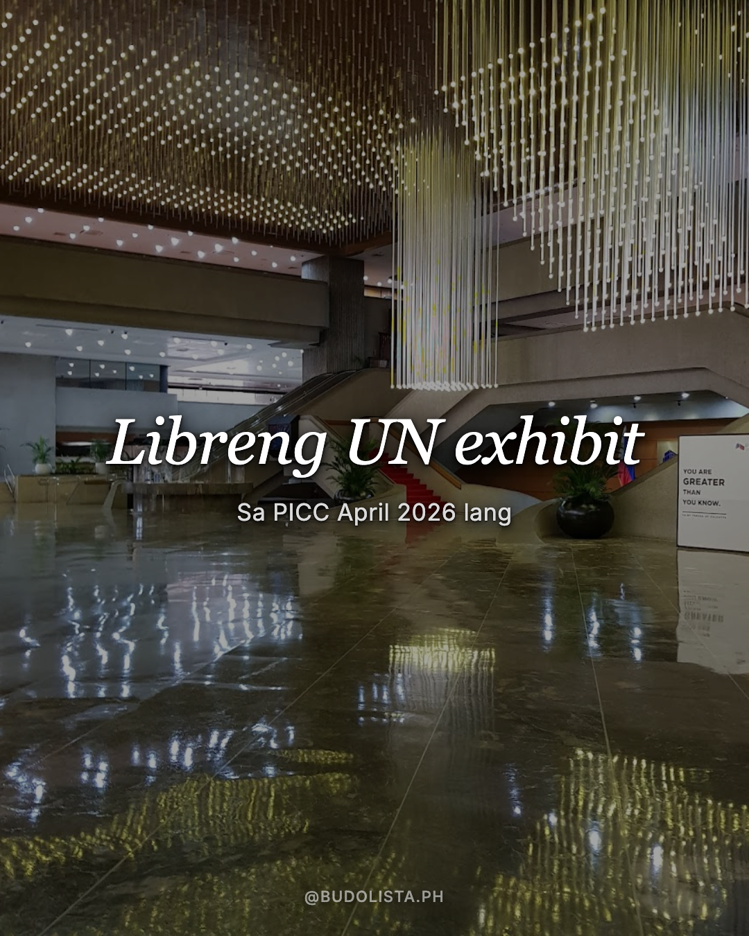 Free UN exhibit in Manila