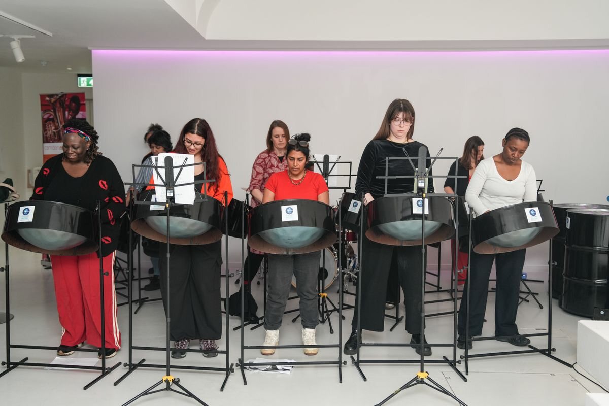 Camden Music Service: Steel Pan Performance and Workshop