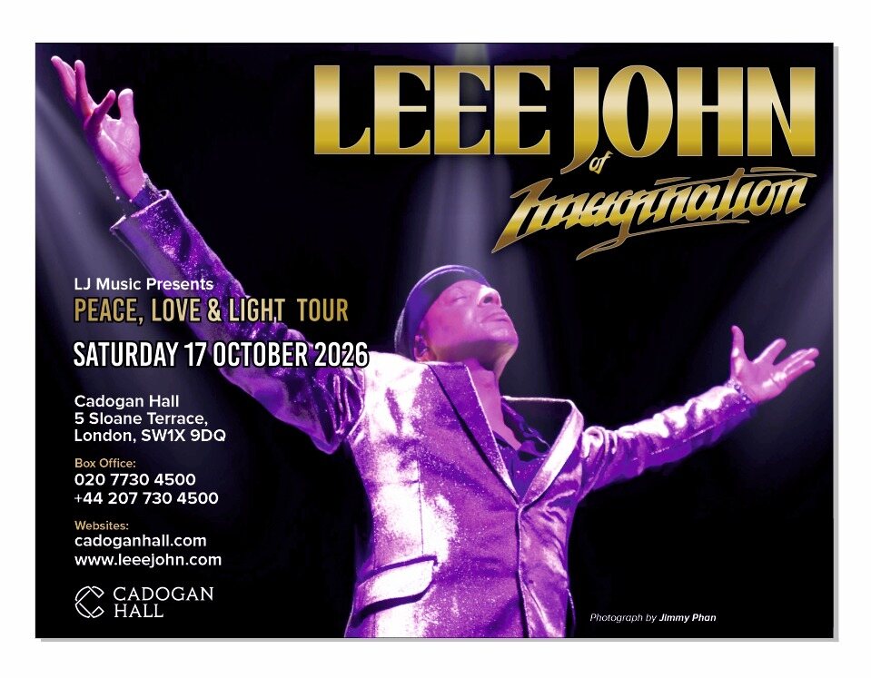 Leee John of Imagination: Peace, Love and Light Tour