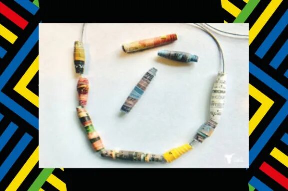 Make a Paper Bead Necklace