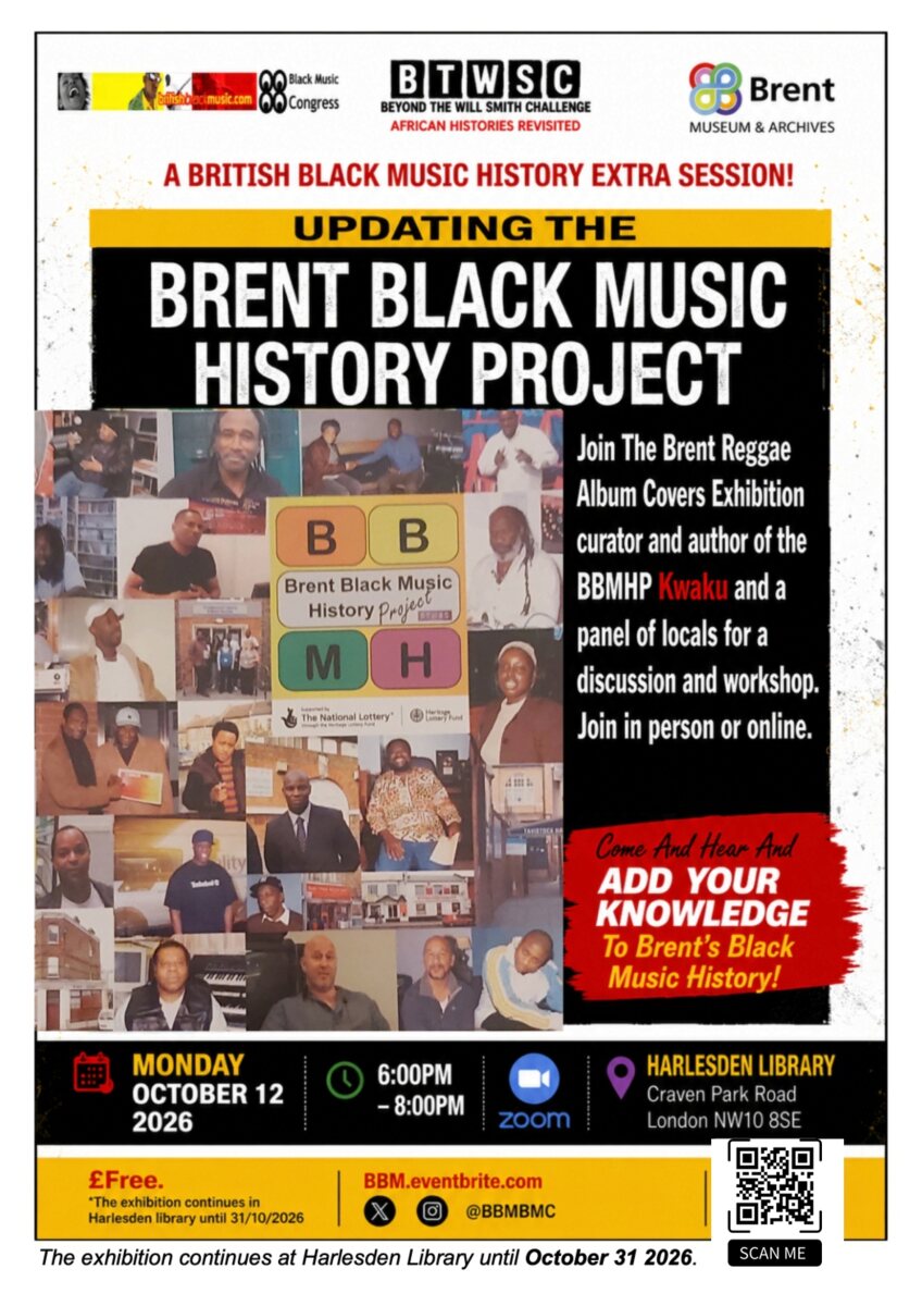 Updating the Brent Black Music History Project