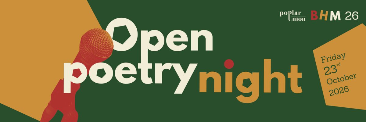 Your Stage, Your Show: Poetry Open Night