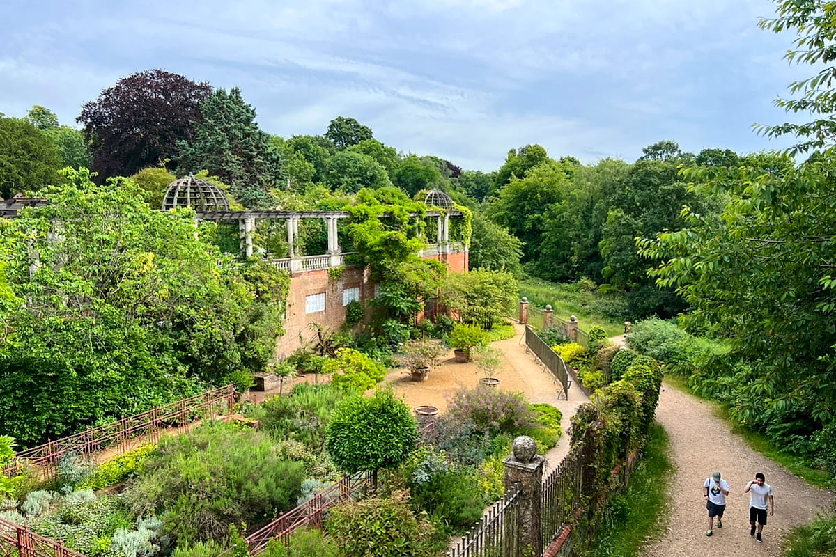 London's free pergola secret