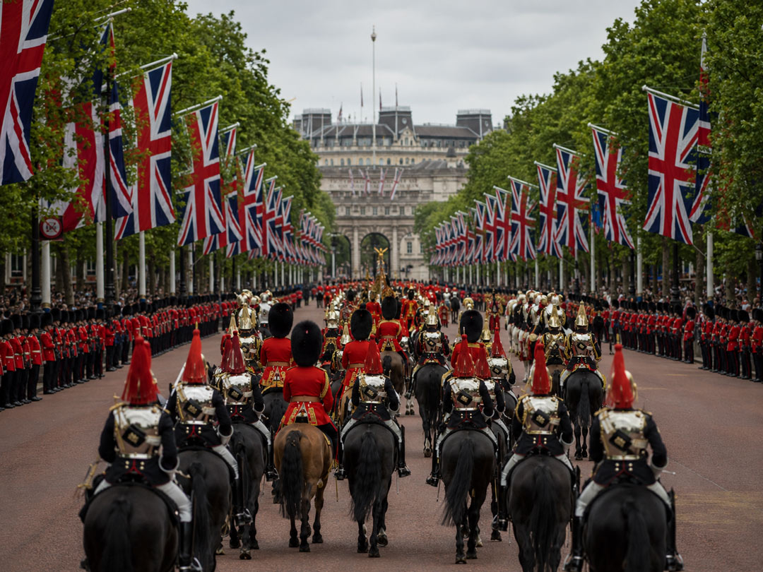 Trooping the Colour, Saturday 13 June 2026: Free Spots Along The Mall