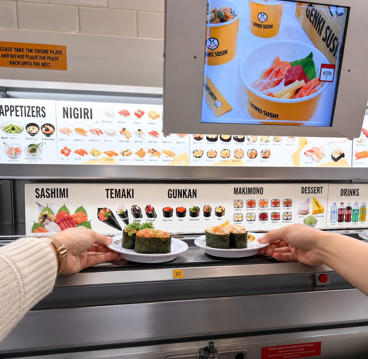 10% OFF at Genki Sushi with Metrobank